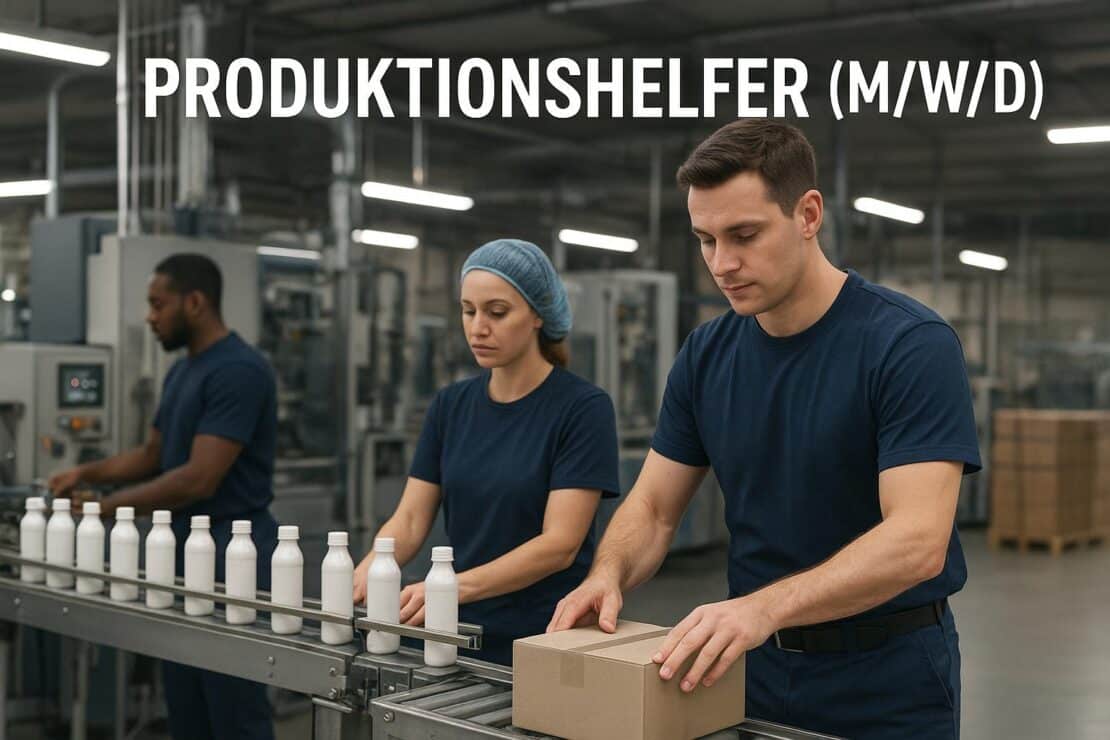 Produktionshelfer (m/w/d) – 24634 Padenstedt, 24598 Boostedt, 24647 Wasbek, 24582 Bordesholm, 24534 Neumünster, Holstein