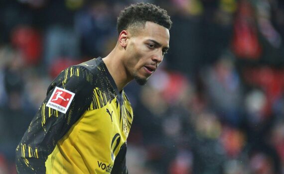 Felix Nmecha (Archiv) – Borussia Dortmund siegt gegen SC Paderborn 3:0, 5., 80. und 89. Minute.