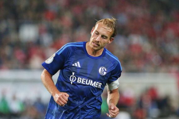 Fußballspiel: Schalke 04 gegen SV Elversberg, torlos 0:0 (Archivfoto).