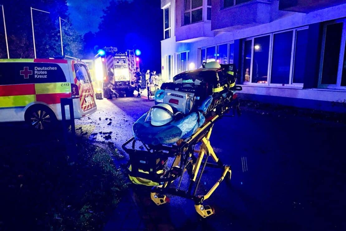 84-jährige Bewohnerin bei Brand in Pflegeheim in Essen-Horst schwer verletzt