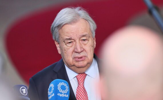 UN-Generalsekretär Antonio Guterres (Archiv) in Berlin, warnend vor erstarkender rechter Politik.