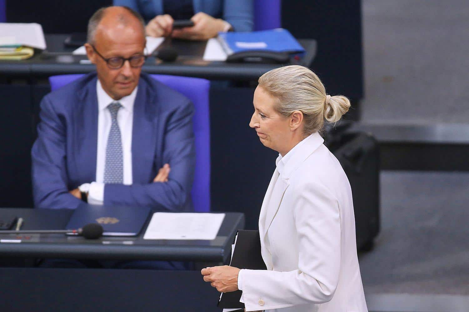 AfD erörtert Bedingungen für Zusammenarbeit mit Union