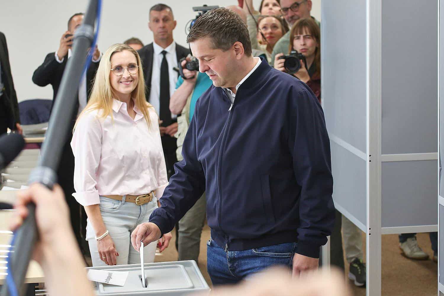 Auch Sachsen-Anhalts Ministerpräsident Schulze hat gewählt