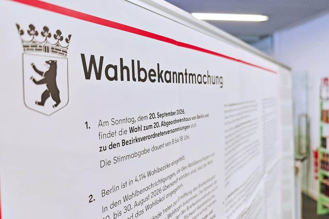 Berliner Landeswahlleiter meldet etwas höhere Wahlbeteiligung