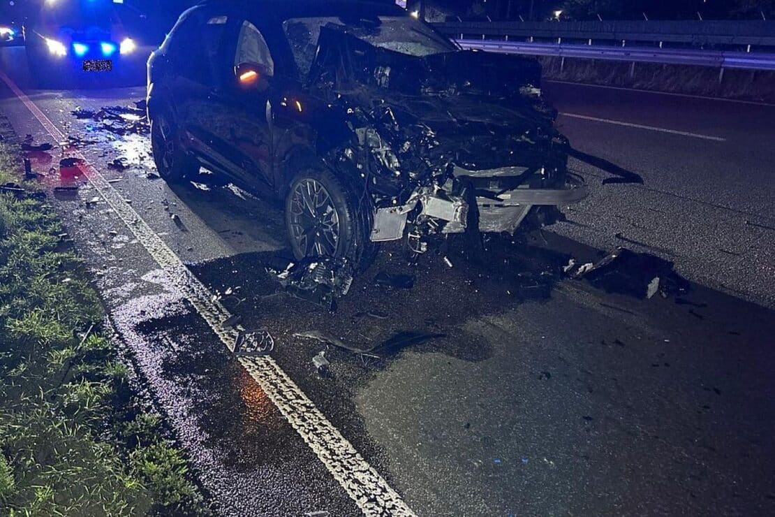 Betrunkener verursacht Unfall mit hohem Sachschaden auf A6 bei Kaiserslautern
