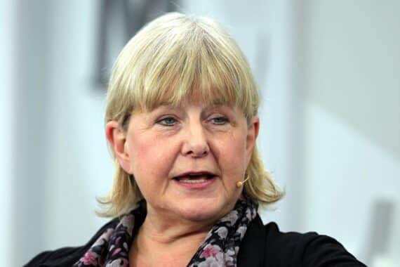Marianne Birthler (Archiv) vor deutschem politischem Kontext, Hinweis auf Landtagswahl Sachsen-Anhalt.