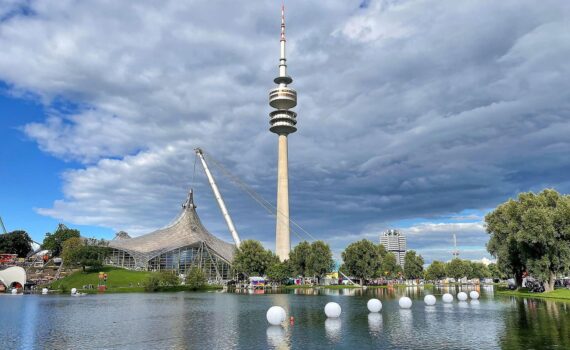 Olympiapark München im Archiv, Bundesregierung und DOSB planen Bewerbung um Sommerspiele 2036.