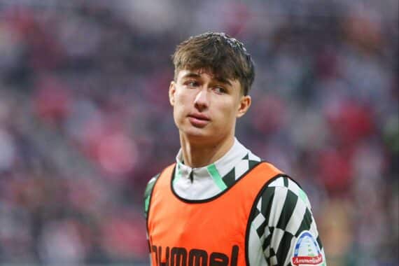 Fußballprofi Patrice Čović im Dynamo-Dresden-Kontext, Archivfoto, Transfer von Werder Bremen.