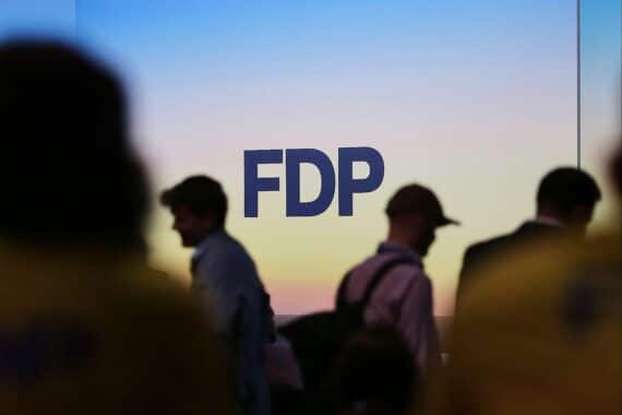 FDP-Logo (Archiv) in Berlin: Erhöhung von Sonderbeiträgen für Kampagnenfonds und Parteimitglieder.
