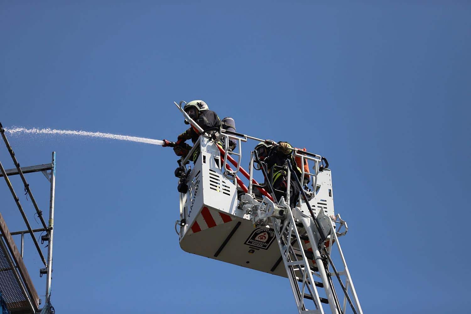 Feuerwehrhaus in Rathmannsdorf, feierliche Einweihung mit Innenministerin Tamara Zieschang.