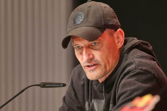 Alexander Blessin als Trainer im Borussia-Mönchengladbach-Kontext (Archivfoto).