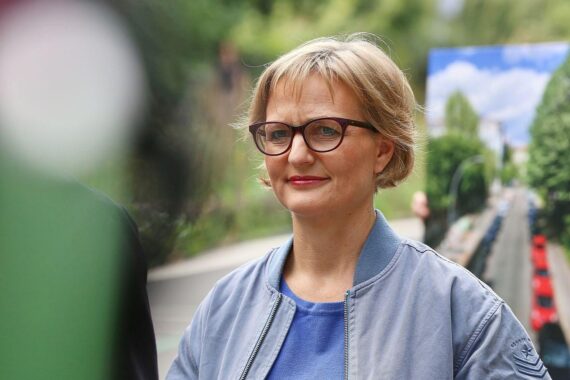 Franziska Brantner (Grüne) im Archivfoto, Aufruf zu überparteilichem Ministerpräsidenten in Sachsen-Anhalt.