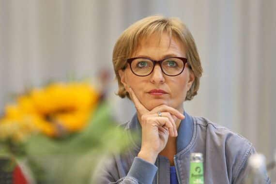 Franziska Brantner bei Grüne KI-Dialog: Treffen mit Tech-Unternehmen, Wissenschaft und Zivilgesellschaft in Berlin.