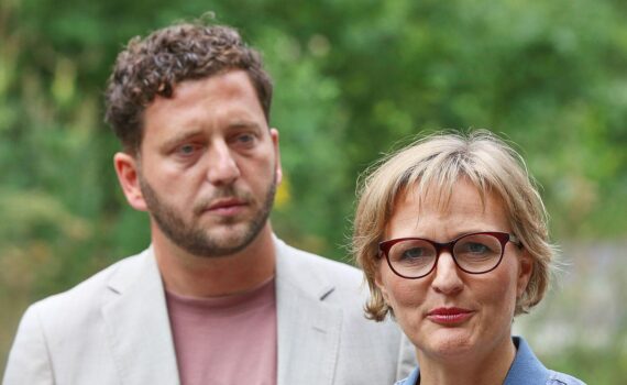 Felix Banaszak und Franziska Brantner (Archivfoto) stehen gemeinsam für Grünen-Vorsitz und erneute Kandidatur.