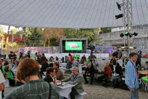 Grüne-Fraktion in Magdeburg: Wahlparty nach Landtagswahl, erste Sitzung, Mitglieder und neue Abgeordnete.
