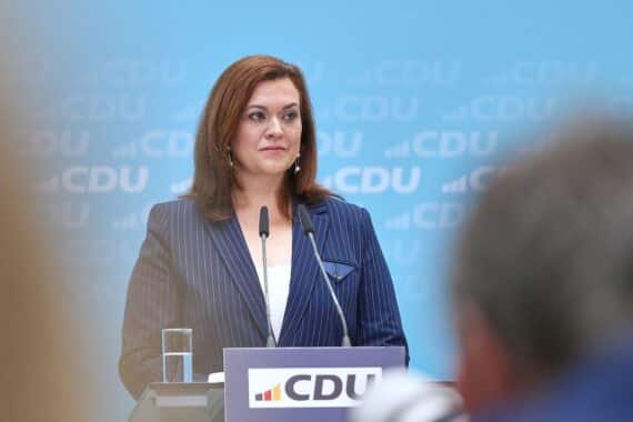 Franziska Hoppermann (CDU) weist Spekulationen zur Bürgerversicherung zurück, Archivfoto in Berlin.