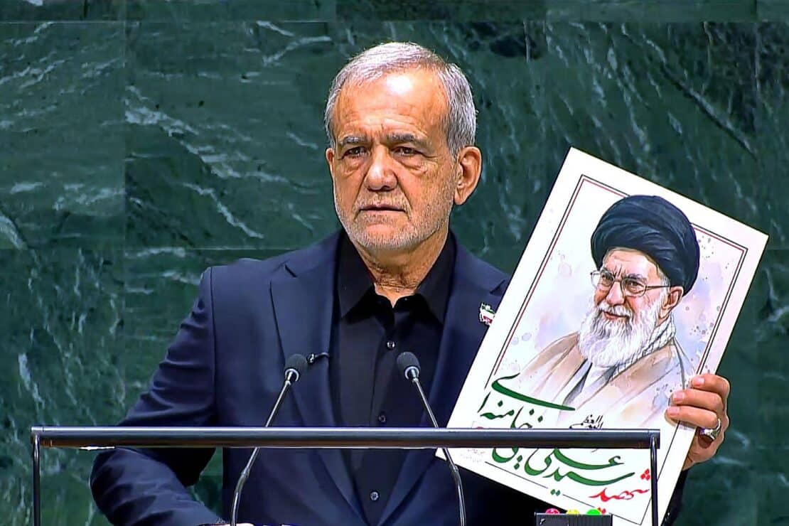 Irans Präsident vor UN: "Wir sind Opfer von Terroristen"