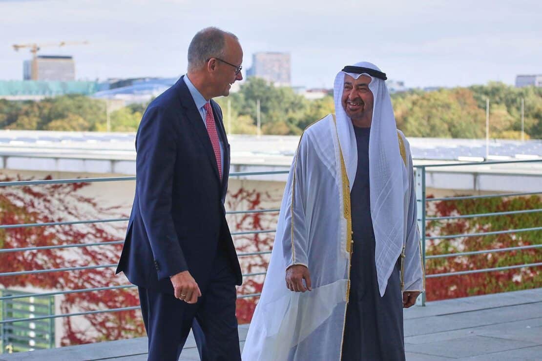 Merz von Investitionen der Emirate in Deutschland "beeindruckt"
