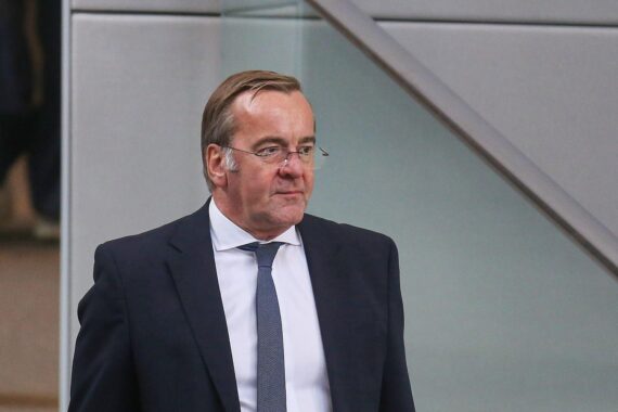 Boris Pistorius (SPD) bei einer Stellungnahme zum möglichen AfD-Verbotsprüfverfahren.