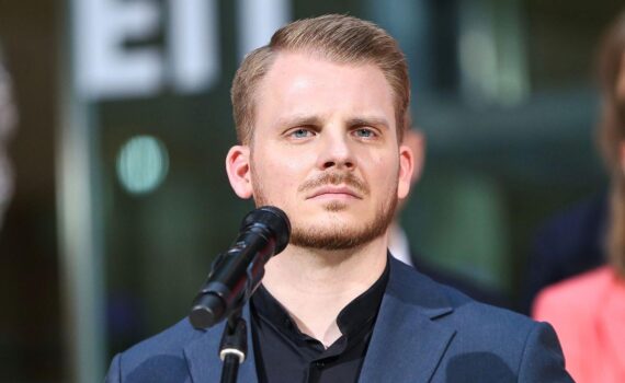 Tim Klüssendorf (Archivfoto) in Berlin, SPD-Politiker, Gespräch nach der Landtagswahl in Sachsen-Anhalt.