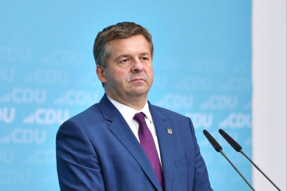Sven Schulze in Magdeburg, gewählt zum neuen CDU-Fraktionschef in Sachsen-Anhalt.