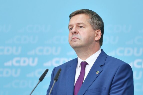 Sven Schulze am 07.09.2026, CDU, Blick nach vorn; Brief über MPK-Vorsitz-Rücktritt in Sachsen-Anhalt.