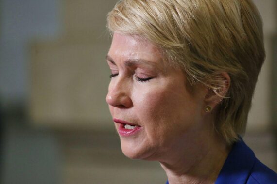 Manuela Schwesig (Archivfoto) bei einer Medienaussage zu Russland, Nord Stream 2 und Krim.