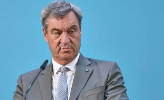 Markus Söder im Porträt; er plädiert erneut für Ilse Aigner als mögliche Bundespräsidentin.