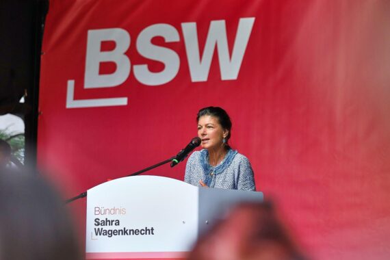 Sahra Wagenknecht in Magdeburg: Aussage zur Wahl eines AfD-Landtagspräsidenten in Sachsen-Anhalt.