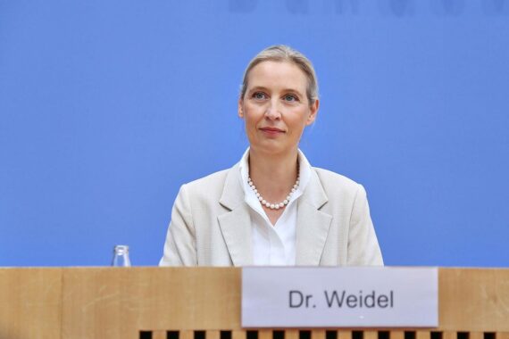 Alice Weidel kritisiert NRW-Ministerpräsident Hendrik Wüst: Arbeitsgruppe zum AfD-Verbotsverfahren.