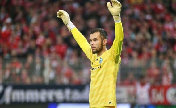SC Freiburg feiert 2:1-Heimsieg gegen Schalke 04, Tor von Keisuke Goto, Bild: Spieler (Mio Backhaus/Archiv).