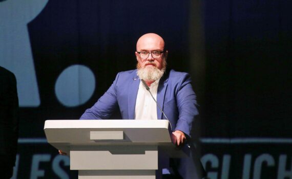 Hans-Thomas Tillschneider (Archivfoto) in Magdeburg, abgelehnt als AfD-Vizepräsident im Landtag.