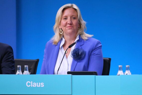 Porträt von Ines Claus, CDU-Fraktionschefin in Hessen und mögliche Kandidatin für das Bundespräsidentenamt.