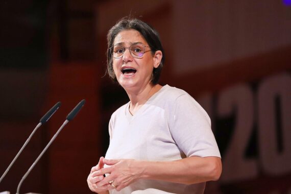 Serpil Midyatli, SPD-Vizechefin und Fraktionsvorsitzende in Schleswig-Holstein, auf einem Archivfoto.