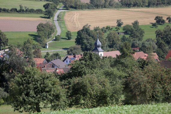 Ländliche Dorfhäuser: Bevölkerung altert stärker auf dem Land, besonders in älteren Bundesländern wie Mecklenburg-Vorpommern.
