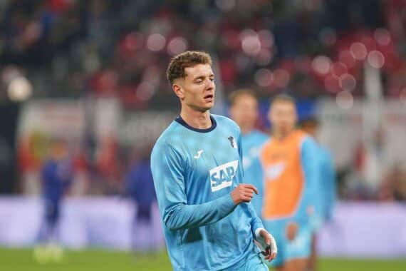 Fußballspiel: Besiktas siegt 3:2 gegen Hoffenheim, mit Aktion von Fisnik Asllani (Archiv-Foto).