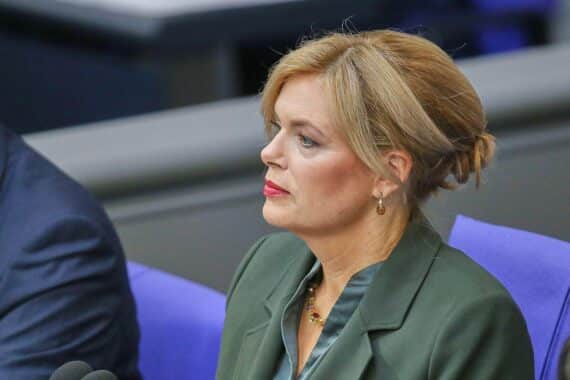 Julia Klöckner (Archivfoto) in Magdeburg; Kritik an AfD-Landtagspräsident Tobias Rausch.