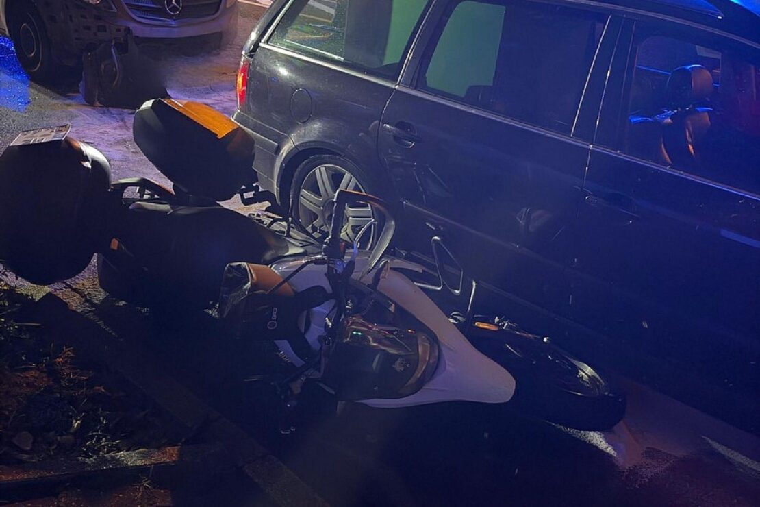 Motorradfahrer bei Verkehrsunfall in Velbert verletzt