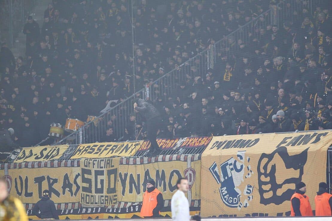 Polizeieinsatz bei Fußballspiel in Dresden ohne nennenswerte Störungen