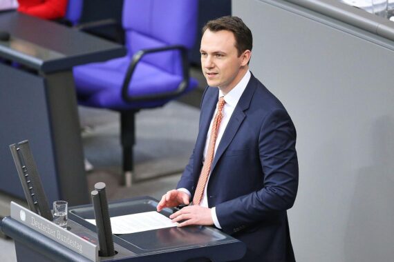 Pascal Reddig (CDU) im Archivfoto, fordert mehr Tempo bei den Reformen in Bundestag und Bundesregierung.
