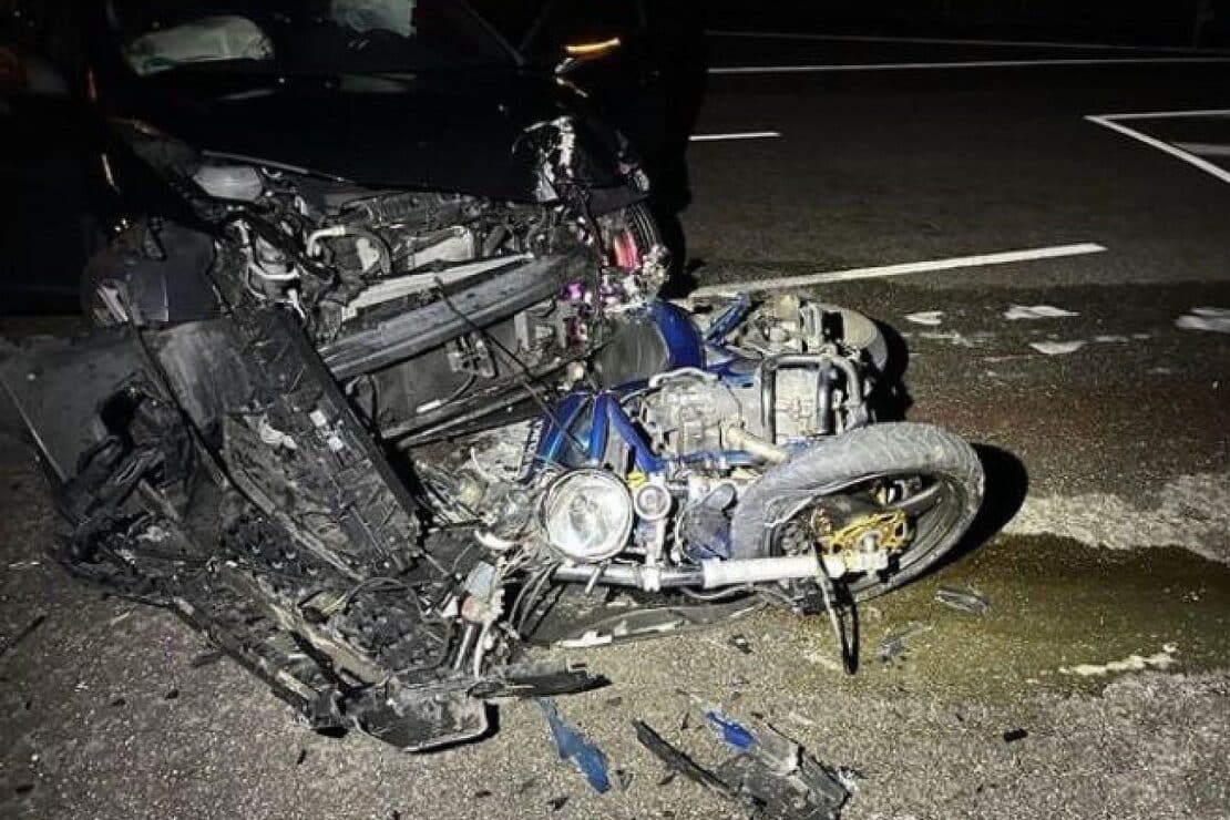 Schwerer Verkehrsunfall an der K13 bei Landau