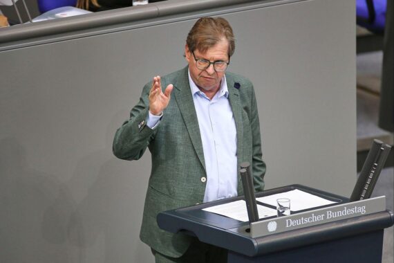 SPD-Politiker Ralf Stegner (Archiv) vor Anlass: Kritik an Schröders Privatbesuch bei Putin.