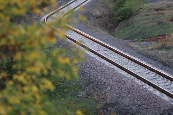 Schienen im Bahnnetz; Archivfoto zur Trassenpreis-Reform und Forderungen der Verkehrsminister.
